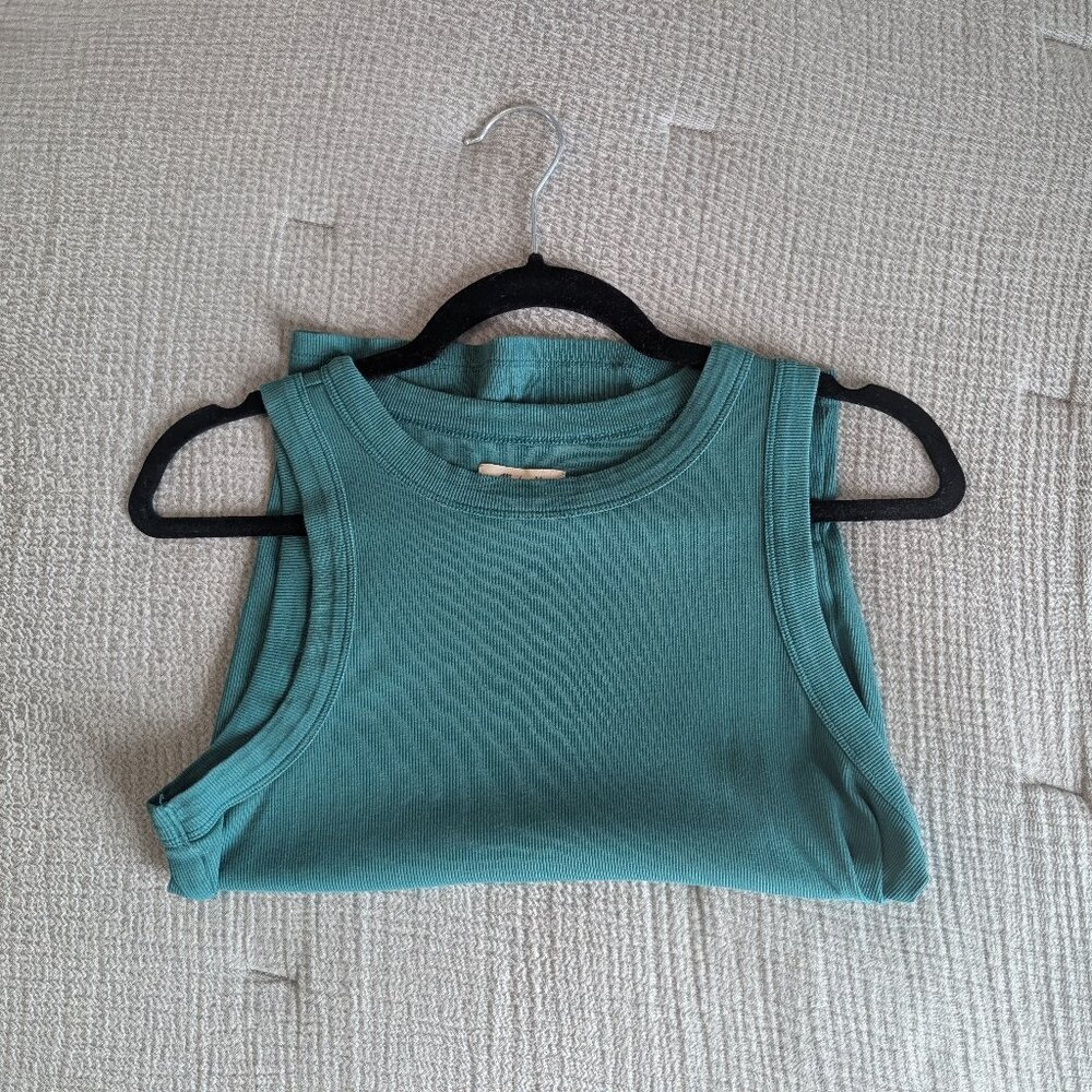 Madewell Rib Cutaway Tank Top